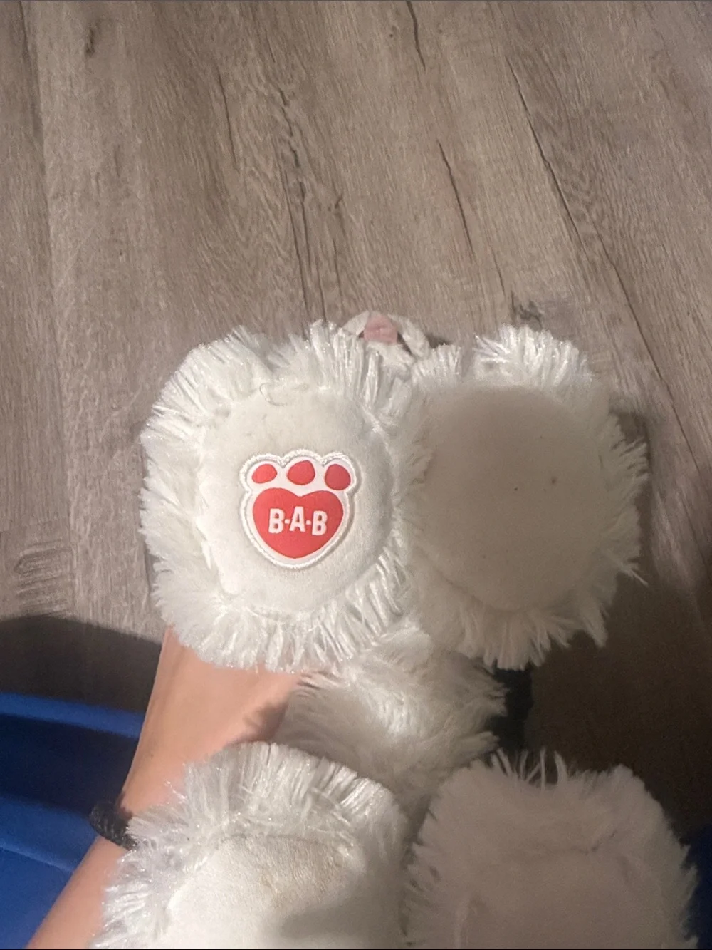 Build-A-Bear Black, White & Brown Plush Puppy